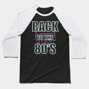 Back to the 80's Baseball T-Shirt